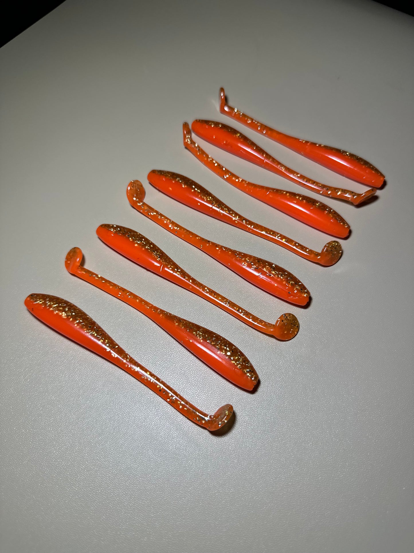 Baffin Snacks – 4.5” Dirty Shad Paddle Tail Soft Plastic (8-Pack)