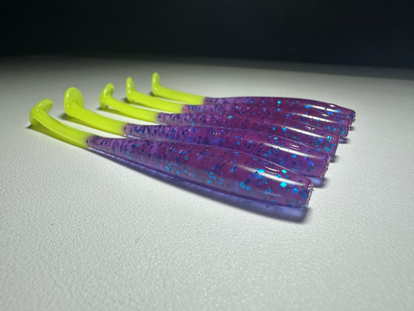 Sancho – 4.5” Dirty Shad Paddle Tail Soft Plastic (8-Pack)