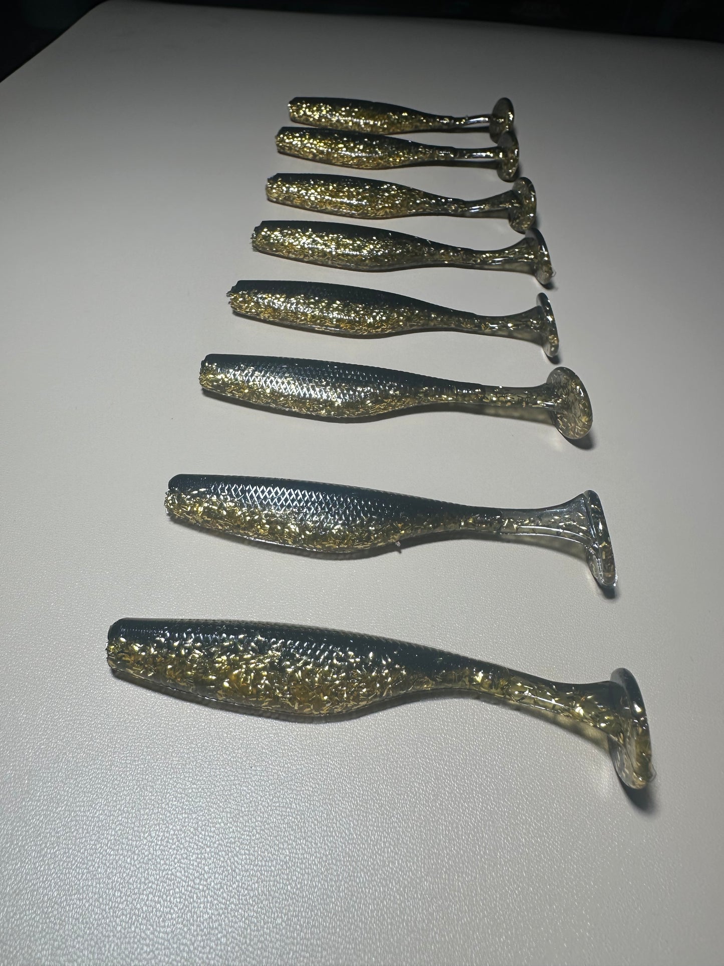 Dirty Roach – 3.8” Paddle Tail Soft Plastic Swimbait (8-Pack)