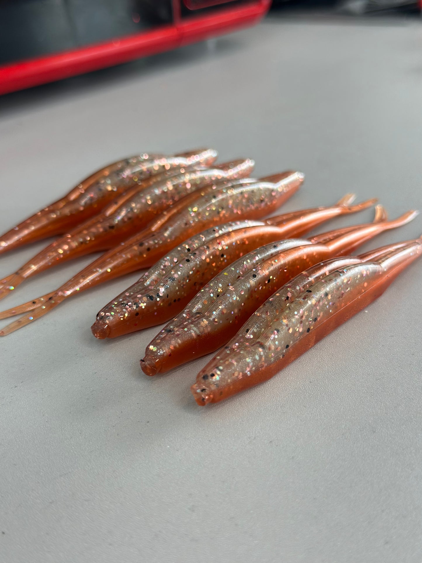 Rip Shad 5" New Penny - 5PK Classic Fishing Lure for Reds Trout & Flounder 5 Inch