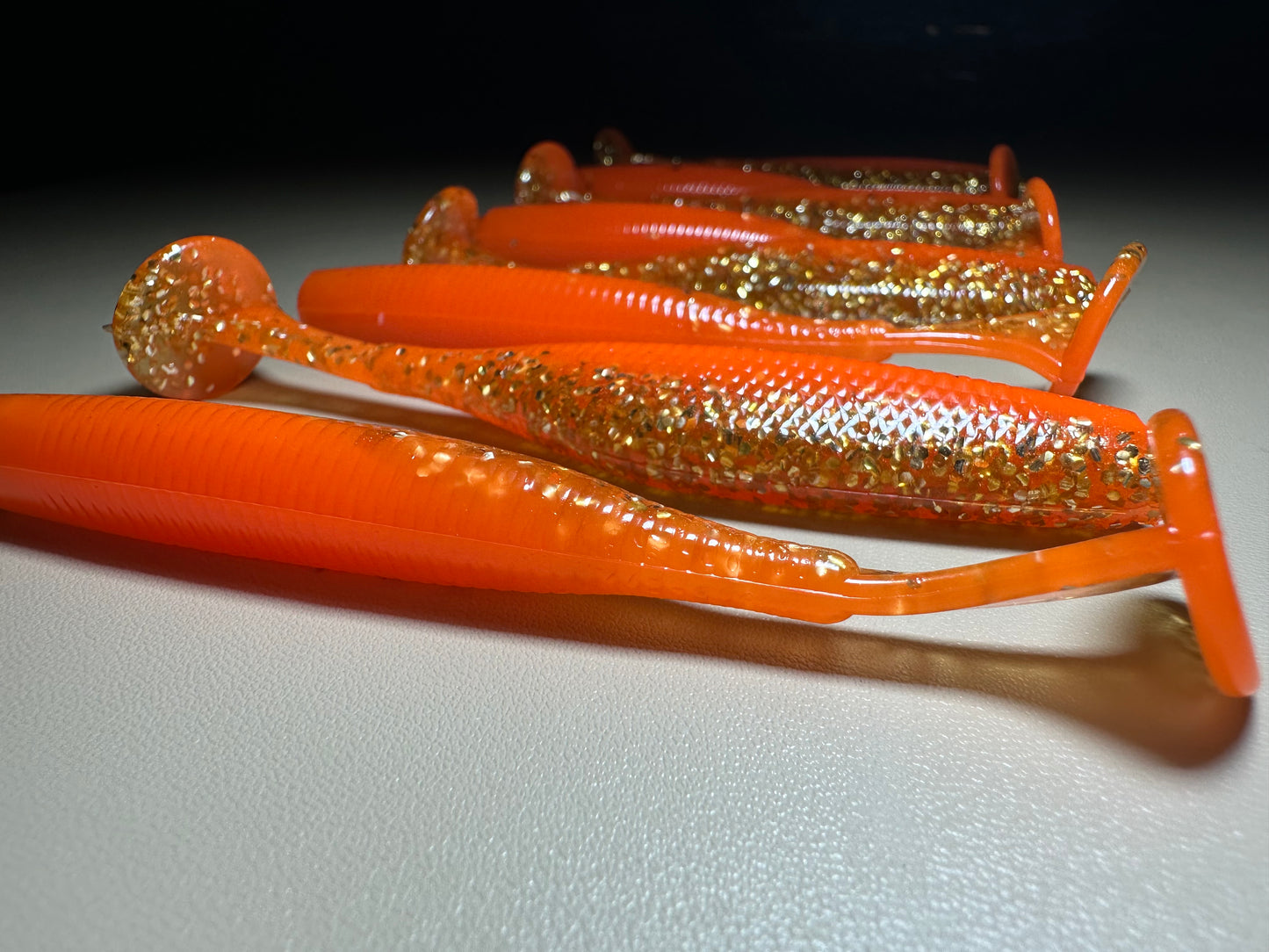 Baffin Snacks – 3.8” Paddle Tail Soft Plastic Swimbait (8-Pack)