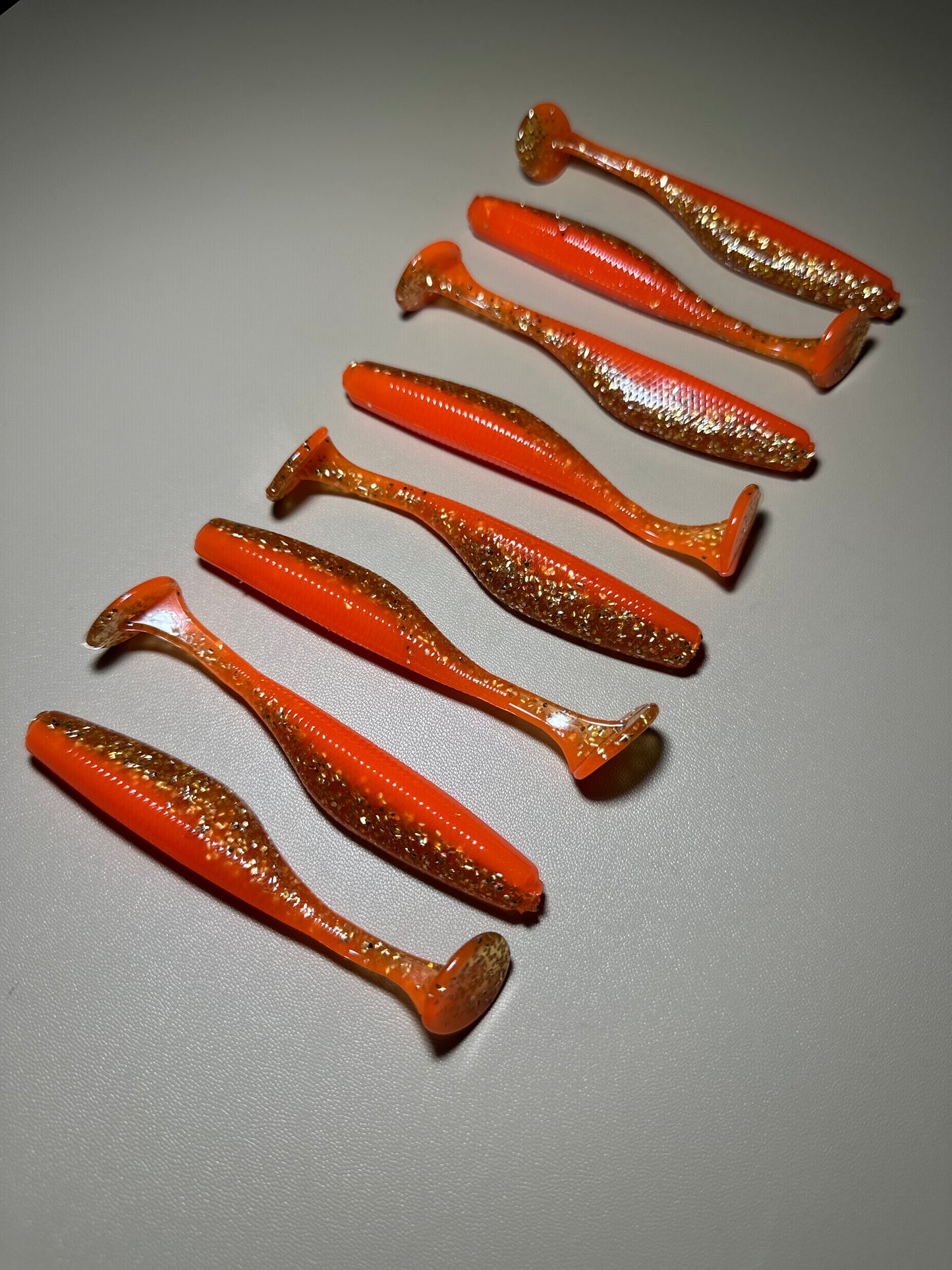 Baffin Snacks – 3.8” Paddle Tail Soft Plastic Swimbait (8-Pack)