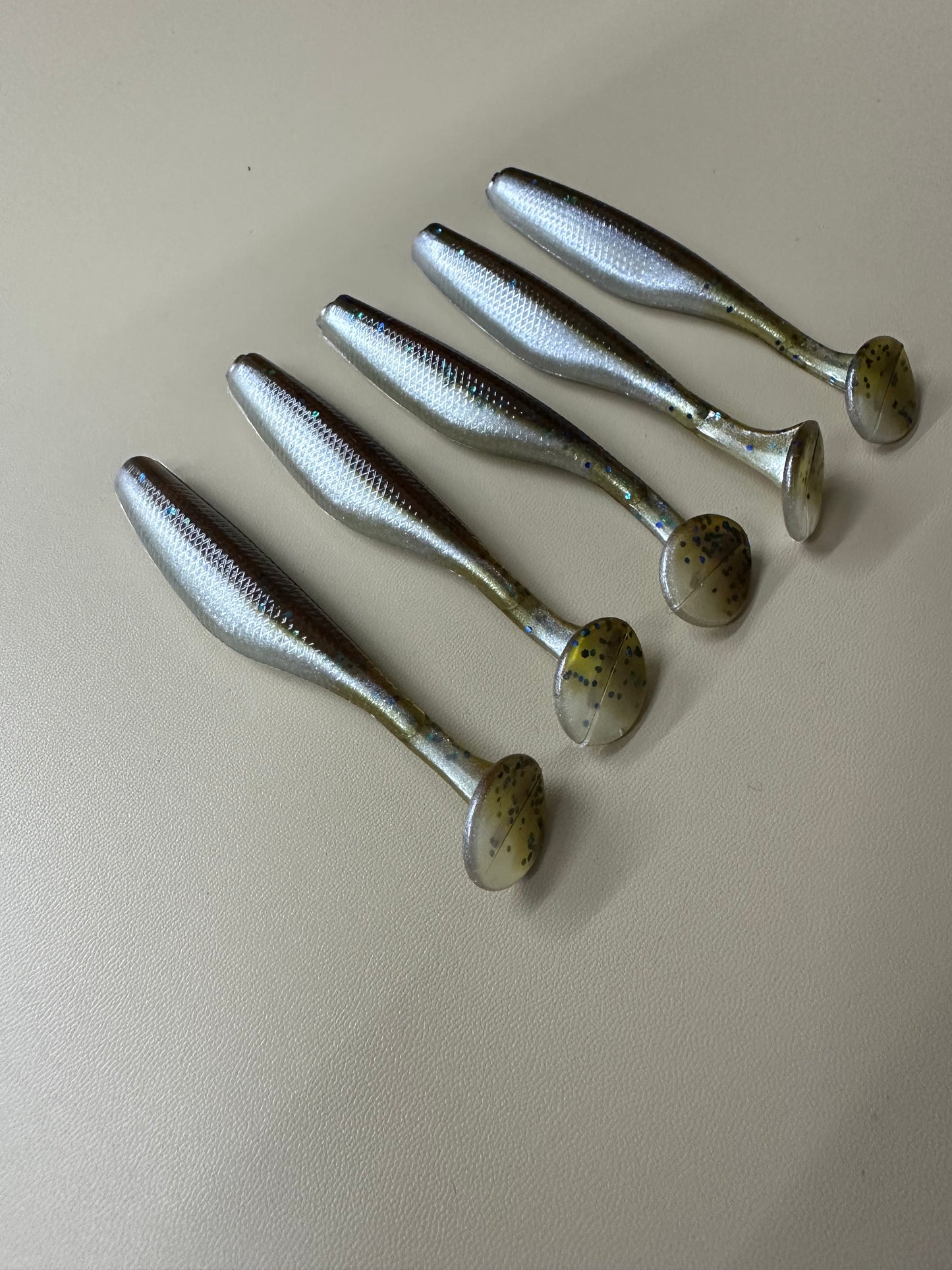 Mudminnow Flash – 3.8” Paddle Tail Soft Plastic Swimbait (8-Pack)