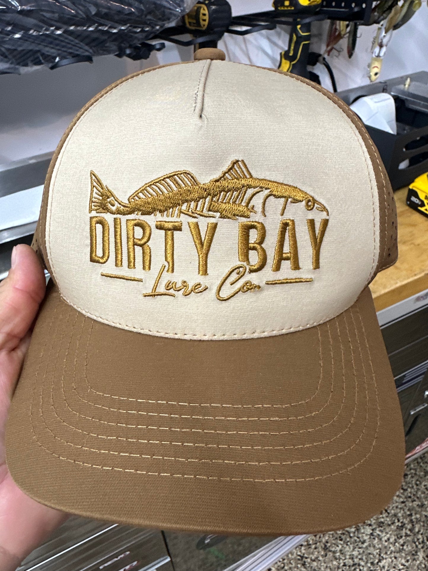 Dirty Bay Lures Hat – Premium Adjustable Fishing Cap