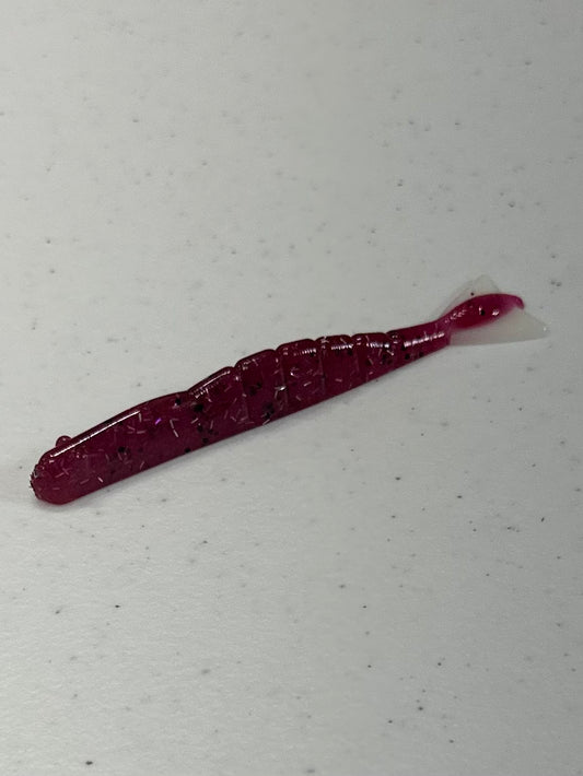 3.8” Classic Strawberry and White shrimp - 8 PK (Scented)