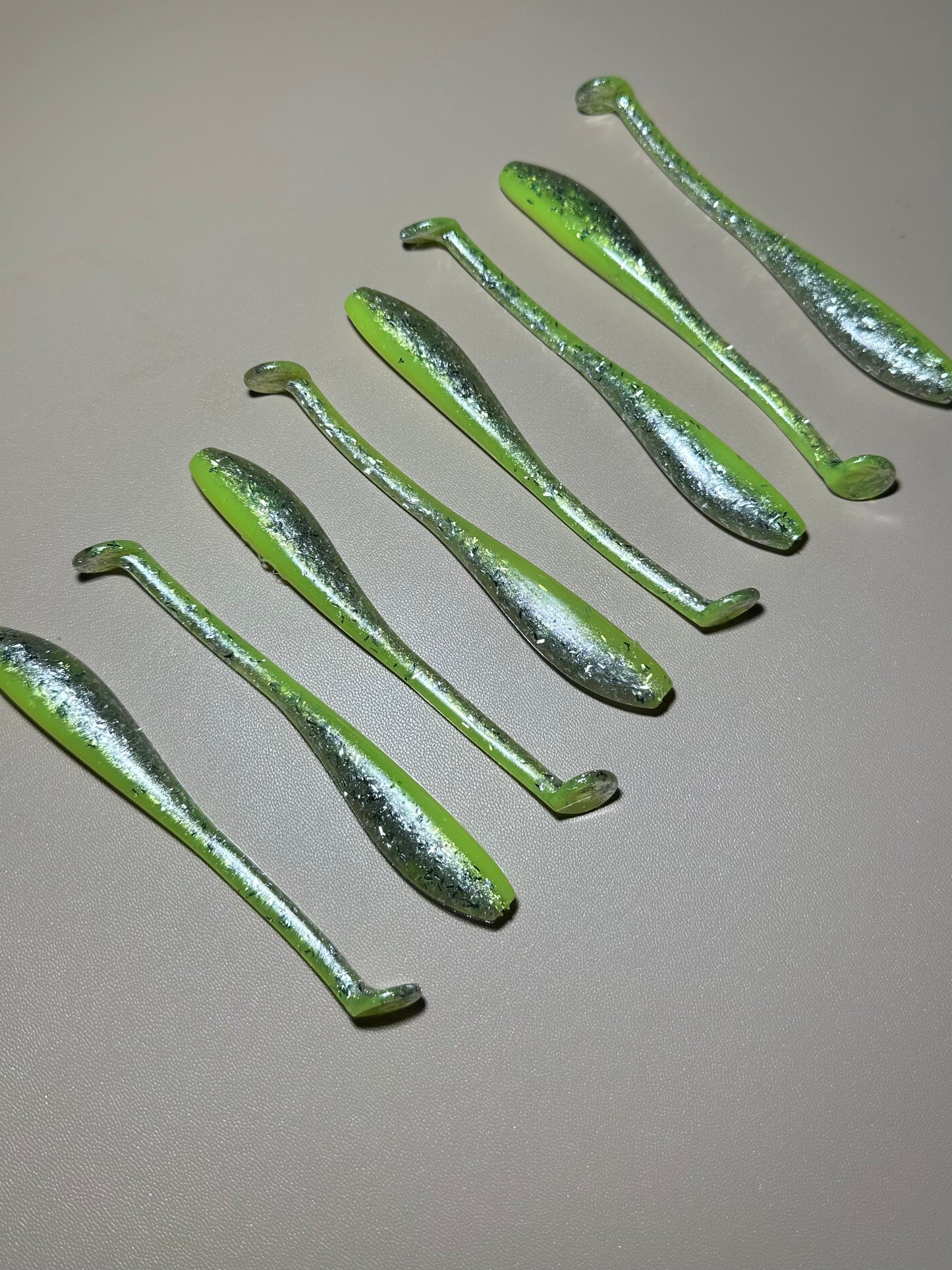 Toxic Flash - 4.5” Dirty Shad Soft Plastic Swimbait (8-Pack)