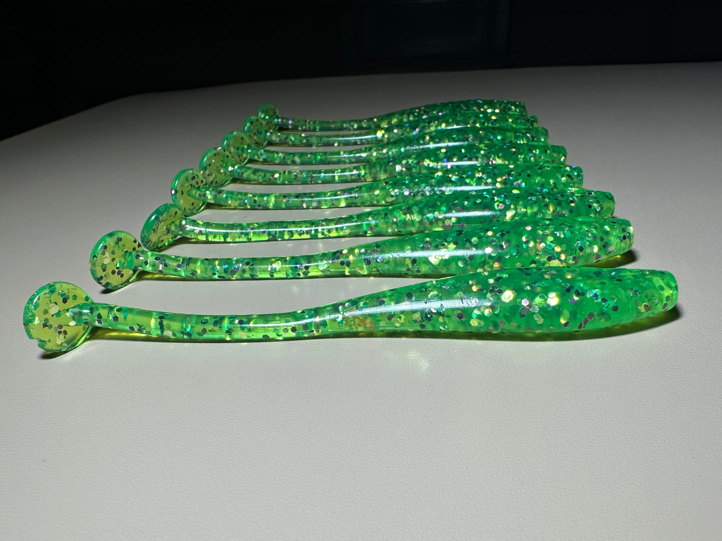 Bay Slime - 4.5” Dirty Shad Soft Plastic Swimbait (8-Pack)