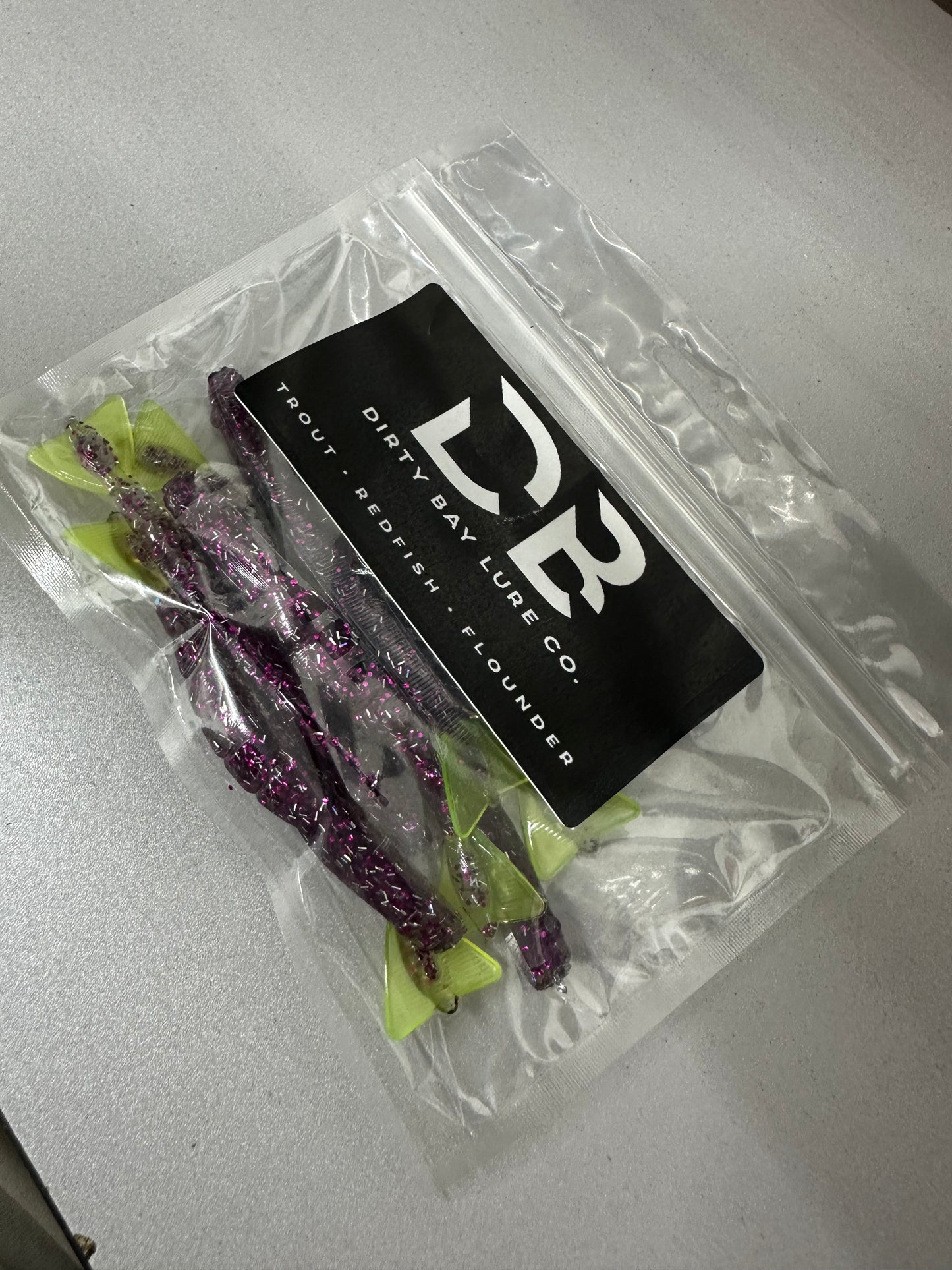 3.8” Dirty Bay’s Purple Haze Shrimp - 8 PK (Scented)