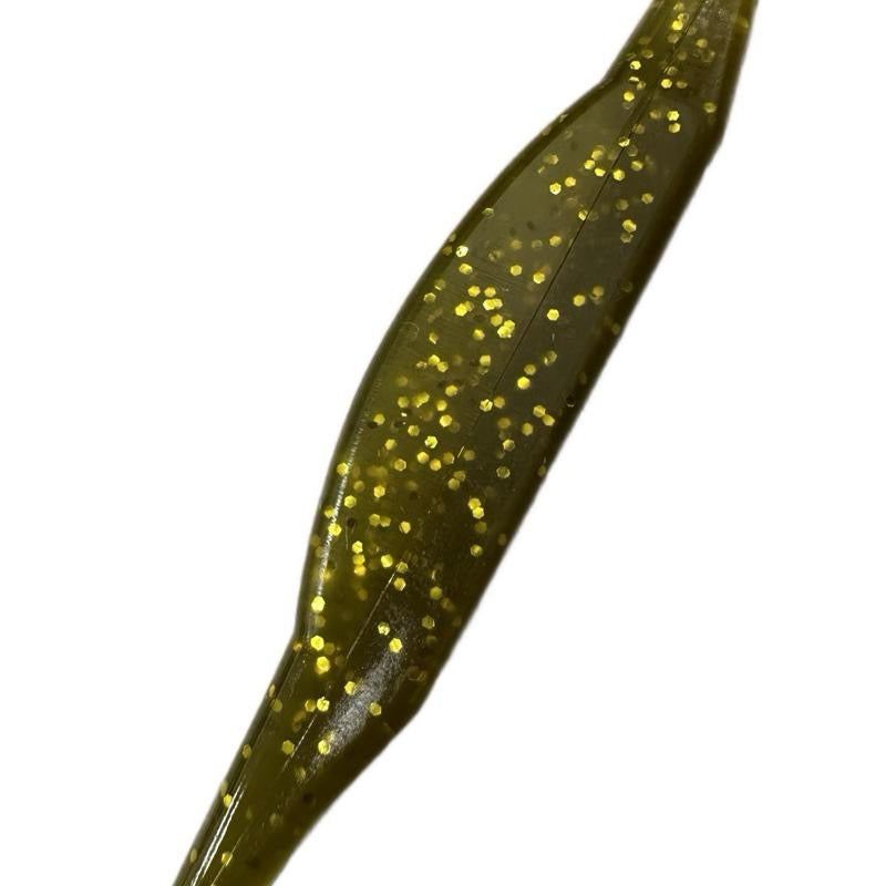Rip Shad 5" Green Pumpkin & Chartreuse - 5PK