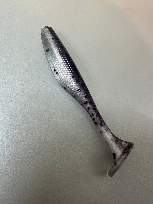 Dirty Mullet – 3.8” Paddle Tail (5 Pack) | Realistic Mullet Imitation for Trout, Redfish & Flounder