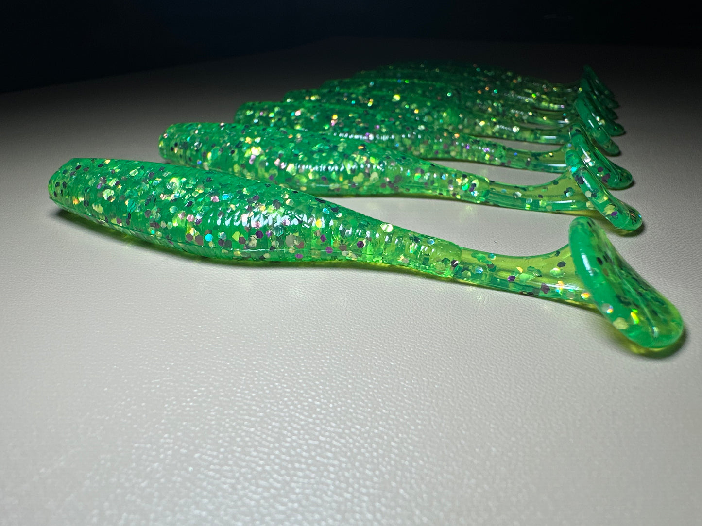 Bay Slime - 3.8” Paddle Tail Soft Plastic Swimbait (8-Pack)